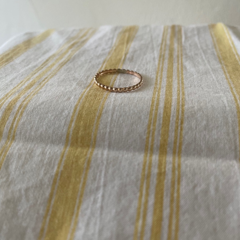 14k Goldfill stacking ring